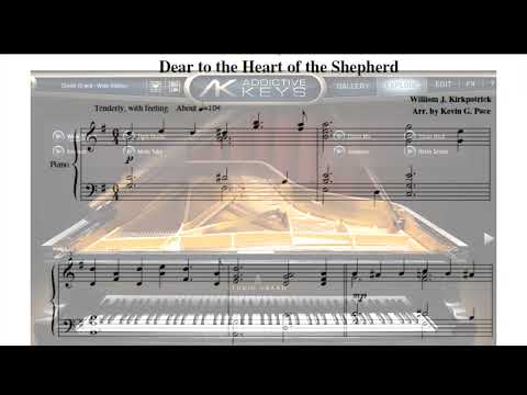 DEAR TO THE HEART OF THE SHEPHERD - (AMA O PASTOR SEU REBANHO) PIANO SOLO SHEET MUSIC  (PARTITURA)