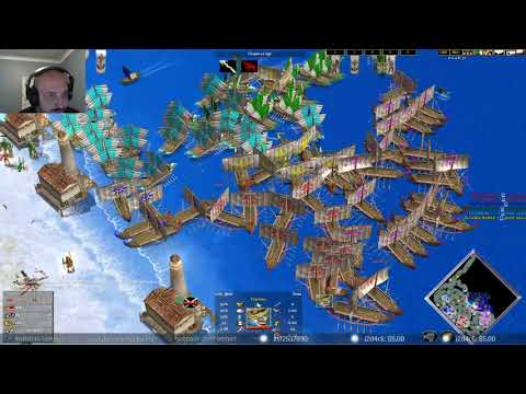 OB vs GCs RTSL Group Stages - Age of Mythology: The Titans (Game 1)