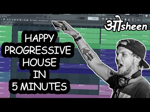 HOW TO MAKE HAPPY PROGRESSIVE HOUSE IN 5 MINUTES