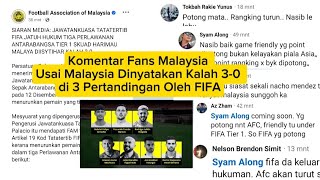 Download lagu Malaysian Fans React Angry After FIFA Declares Malaysia a 3-0 Loser in Three Matches mp3