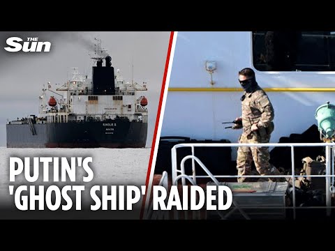 Putin’s ‘shadow fleet’ is MENACING Europe as French troops raid Russian ship & arrest crew