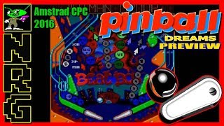 NRG: 5-10 Minutes of Gameplay - Pinball Dreams (Preview) [Amstrad CPC]