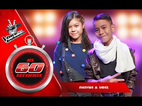 Nasywa dan Vavel | The Blind Auditions | The Voice Kids Indonesia GlobalTV 2016