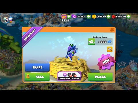 #DML Do you have AQUARIUS DRAGON ?  - Dragon Mania Legends