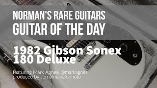 Video thumbnail for 1982 Gibson Sonex 180 Deluxe | Guitar of the Day by Normans Rare Guitars