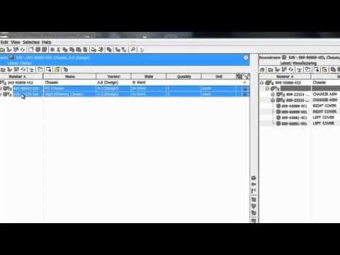 eBOM mBOM with Windchil 10