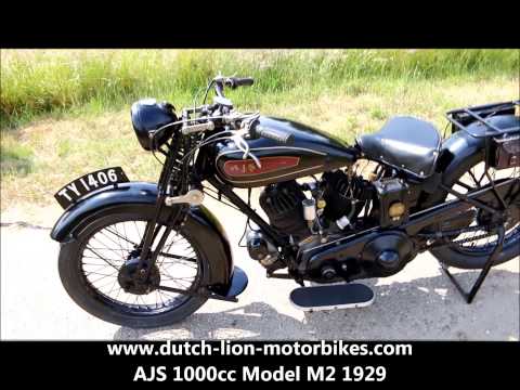 AJS 1000cc Model M2 from 1929