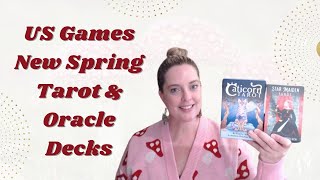 🍄 ALL the New US Games Tarot and Oracle Decks - Spring 2024 🍄