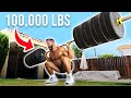 Squatting 100,000 Pounds in 3 HOURS!