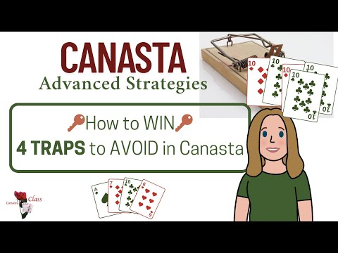 How to Play Canasta Advance Strategies 4 Traps to Avoid #canasta 9-15-25