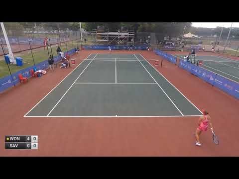 Hong Yi Cody Wong v. (2)Valeria Savinykh - singles - W25 PRETORIA