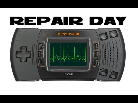 Resurrecting my Atari Lynx 2 after 10 years of not working