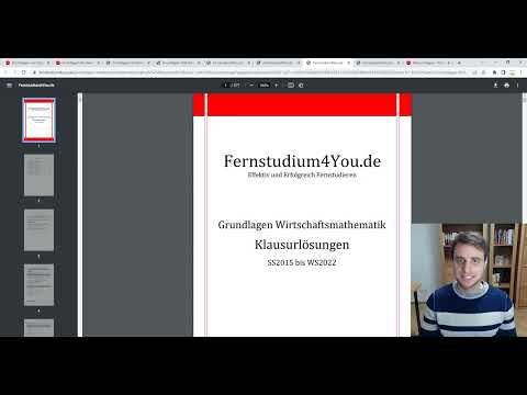 Zusammenfassung Grundlagen Wirtschaftsmathematik Statistik - Paket - Fernuni Hagen