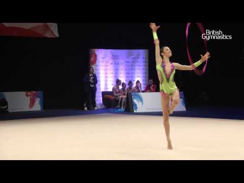 GOLD - Laura Halford - Hoop - Senior - 2015 British Rhythmic Gymnastics Championships