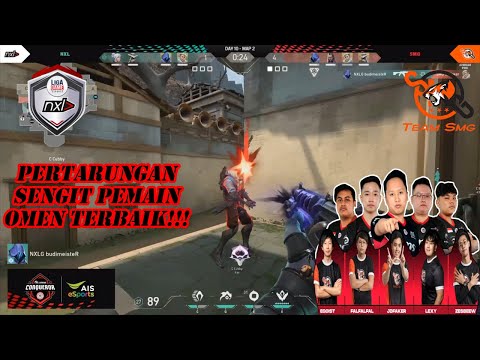 PERTARUNGAN PEMAIN OMEN TERBAIK!!! (NXL LIGA GAME VS TEAM SMG) AE League: Conqueror - Grand Final