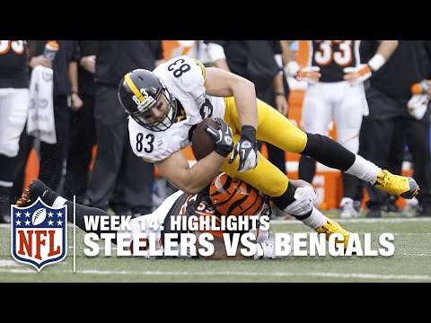 Steelers vs. Bengals | Week 14 Highlights | NFL