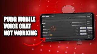 Download lagu PUBG Mobile Voice Chat Not Working | How to Fix Mic & Voice Chat on PubG Mobile 2026? mp3
