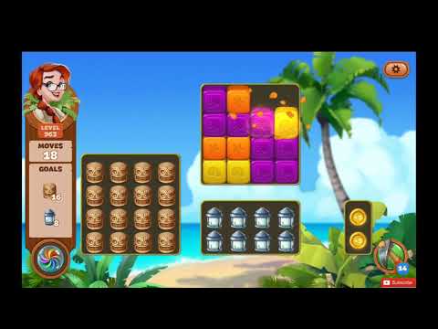 Lost Island Blast Adventure Level 963 NO BOOSTERS - A S GAMING
