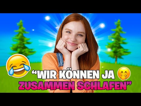 Sympathisches Mädchen muss dauerhaft LACHEN wegen mir🤣 Fortnite Random Teams