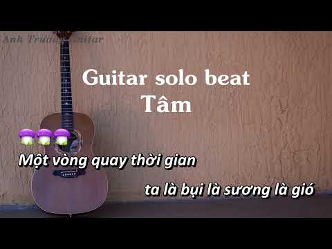 Karaoke Tâm - MER Guitar Solo Beat Acoustic | Anh Trường Guitar