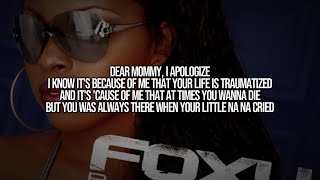 Foxy Brown - The Letter (Lyrics On Screen) ft. Ronald Isley