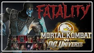 Mortal Kombat VS DC Universe -  FATALITY " SUBZERO "