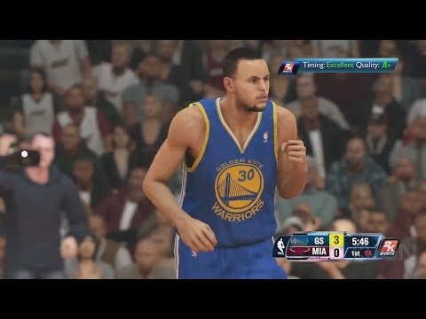 NBA 2K14 Next Gen Gameplay Thoughts - Warriors vs. Heat