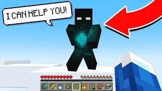 THE GODS OF ALL STEVES ARE WARNING ME IN MINECRAFT!
