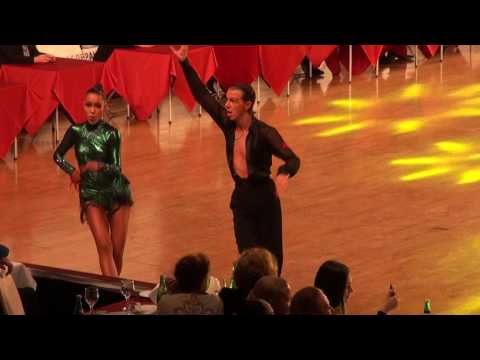 Latin Kvartal Cup 2017 World Open Latin 1/2 Jive Artem Semerenko - Valeriya Kachalko