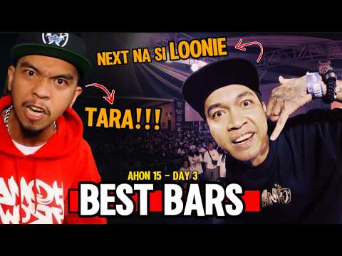 BEST BARS - Ahon 15 Day 3 | FlipTop