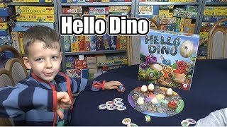Hello Dino (Piatnik) ab 5 Jahre ... aber warum geht der Daumen nach unten?