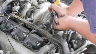 How to Remove & Replace Fuel Injector V6 Honda Acura