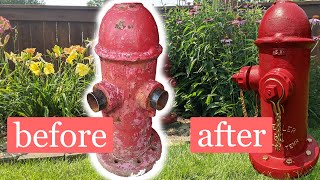 Restoring a 1961 Mueller Fire Hydrant
