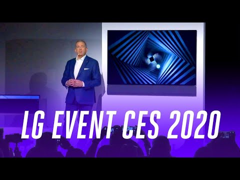 LG在CES 2020上，不到12分鐘就能完成 (LG at CES 2020 in under 12 minutes)