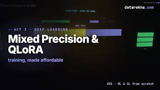 Mixed Precision & QLoRA — FP16, BF16 and Training Big Models on Less Memory | datarekha