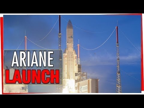 ARIANE 5 LAUNCH: ARIANESPACE ARIANE FLIGHT VA242