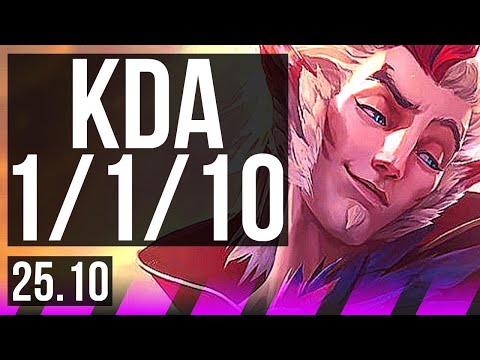 RAKAN & Varus vs TAHM KENCH & Senna (SUP) | 1/1/10 | KR Challenger | 25.10
