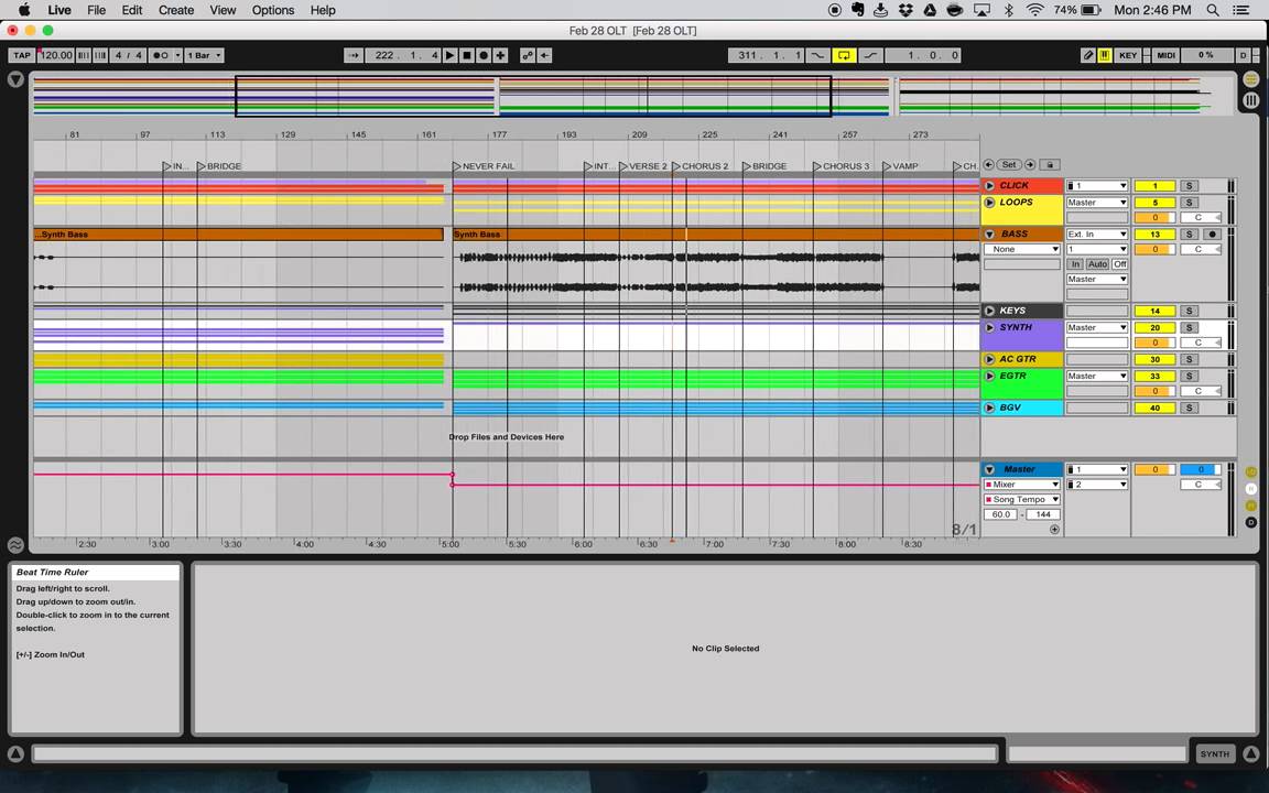 Ableton Arrangement View 101
