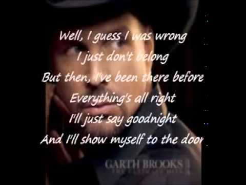 Friends in low places lyrics Garth Brooks