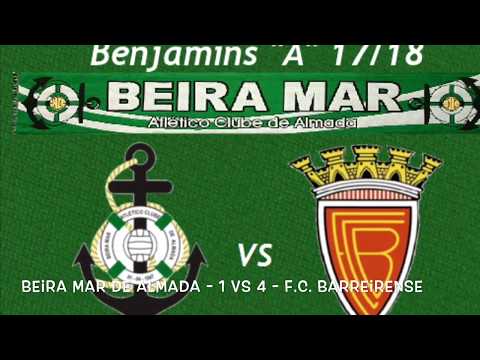 Beira Mar de Almada - 1 vs 4 - F.C. Barreirense -  Campeonato Benjamins Sub 11 - 2017/18