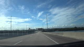 preview picture of video 'Driving Through:  San Juan, Puerto Rico over the Teodoro Moscoso Bridge'