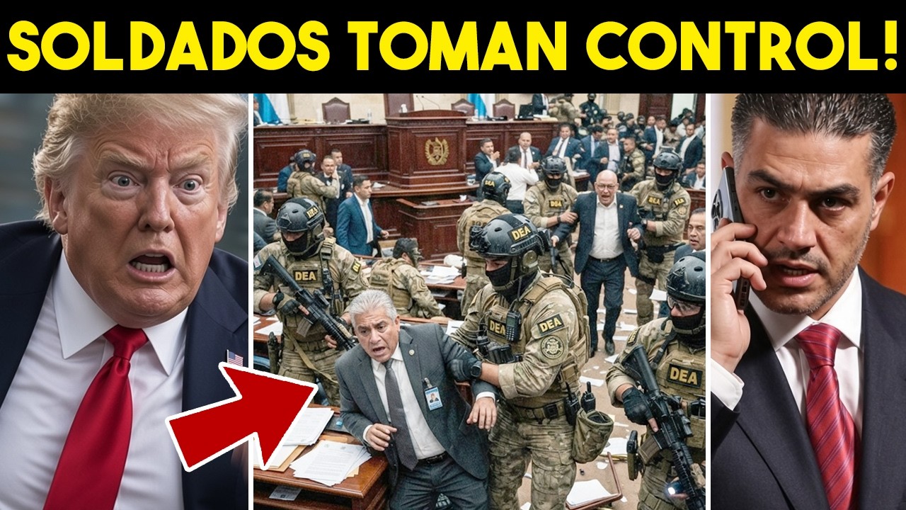 En directo! SOLDADOS LO SECUESTRAN A FISCAL, Trump teme arresto. Mexicano exhibe todo.
