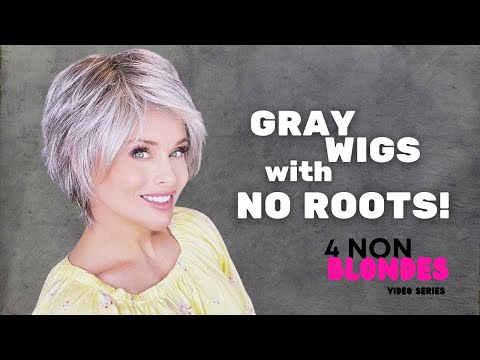 Dynamic GRAY WIGS with NO ROOTS! | 4 NON BLONDES SERIES | TAZS WIG CLOSET