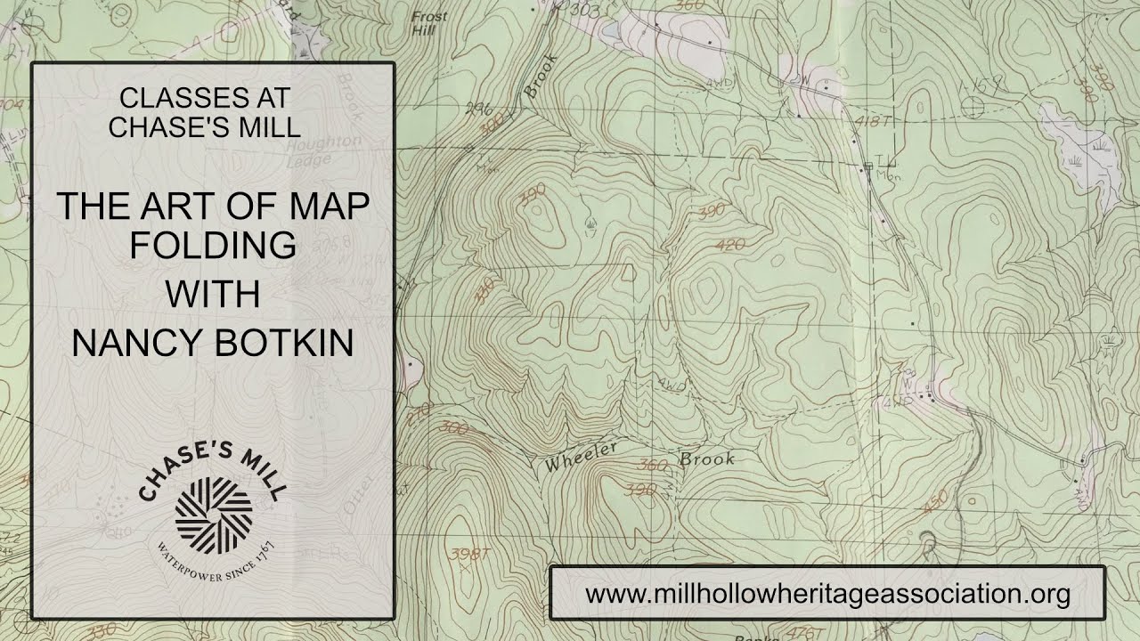 The Art of Map Folding with Nancy Botkin