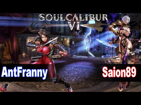 SC6: AntFranny (Taki) vs Saion89 (Ivy) Soul Calibur VI Ranked Match
