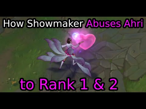 Showmaker Abusing Ahri to Rank 1 & Rank 2 on KR