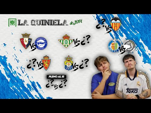 LA QUINIELA DE LA DIVISIÓN DE HONOR 1#