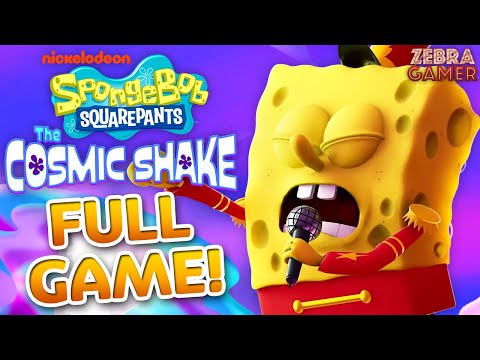 SpongeBob SquarePants The Cosmic Shake Full Game Walkthrough!