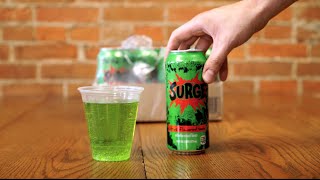 Surge Soda 12-Pack from Amazon Unboxing & Taste Test
