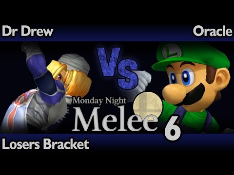 MNM6 Melee - Dr Drew (Sheik) vs Oracle (Luigi) - Losers Bracket